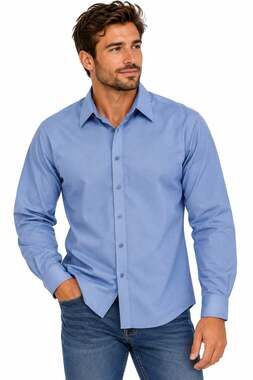 Chef Works Urban Collection Blue Button Down Uniform Shirt Women’s Size Large